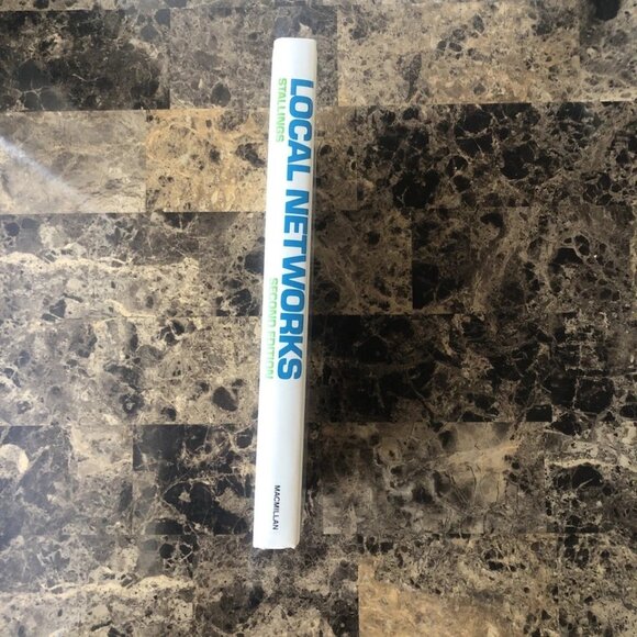 LOCAL NETWORKS: AN INTRODUCTION By William Stallings 1987 Hardcover - Picture 3 of 8